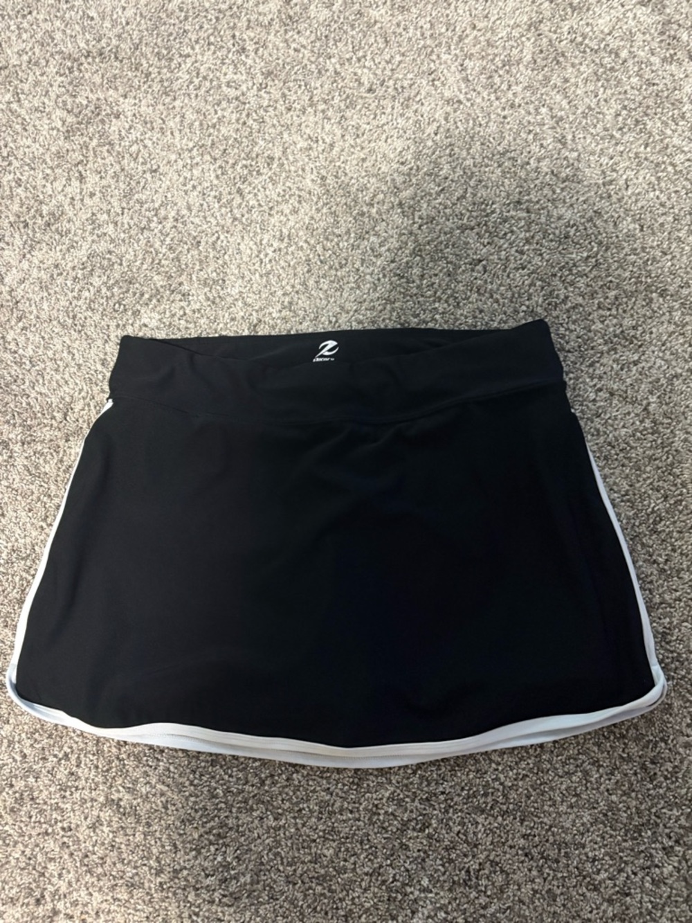 Energy Zone Black Skort with White Trim